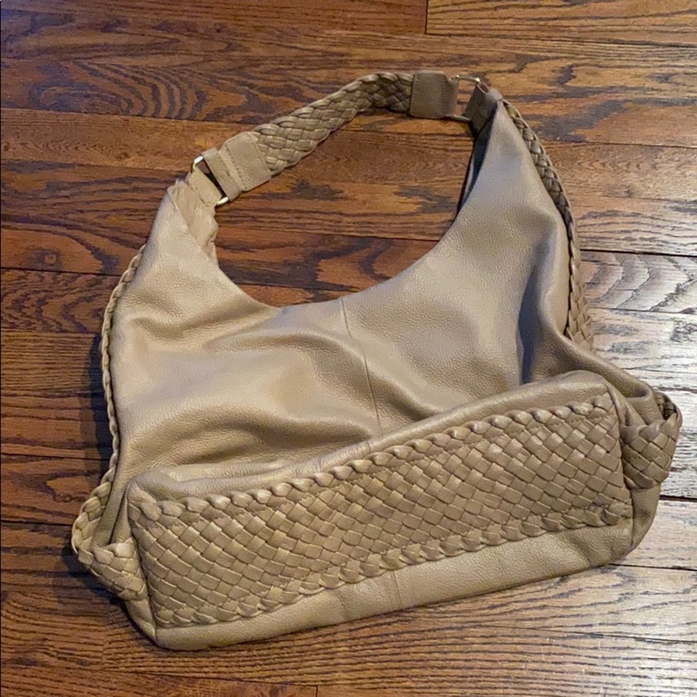 Romygold Shoulder Bag w Braided Wrap around detail